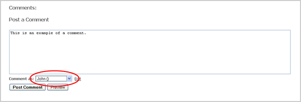 Profile name